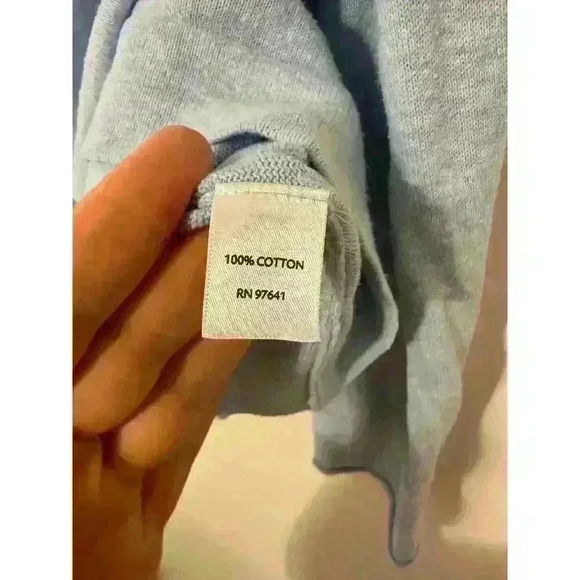 J Jill Baby Blue Lightweight Sweater XL - Picture 4 of 4